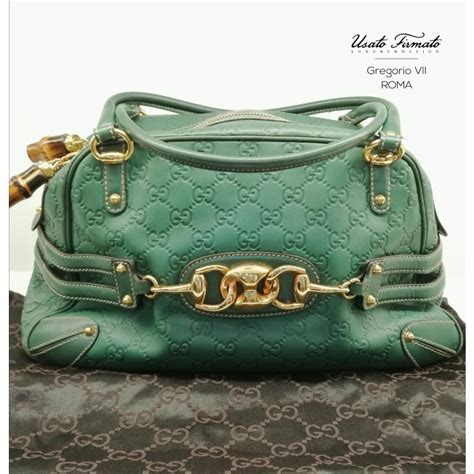 borsa gucci verde acqua|gucci borse da donna.